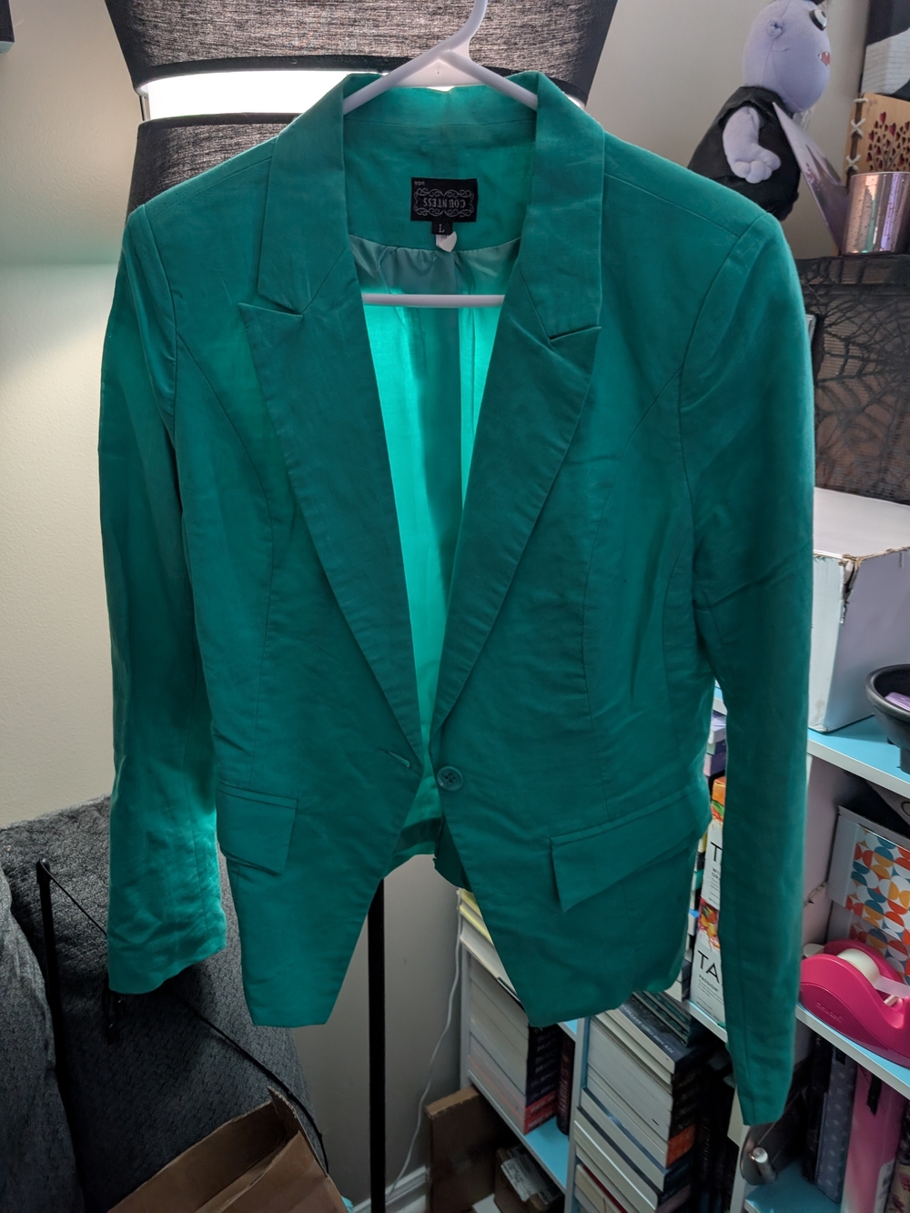 Teal Tailored Women's Blazer - BCBG